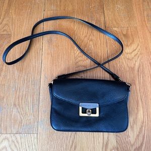 Marc by Marc Jacobs Black Leather Cross Body Bag